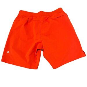 LULULEMON ZEROED IN LINERLESS 7" SMALL LIKE NEW RED